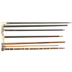 Seven Walking Sticks