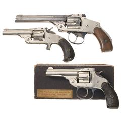 Three Nickel Revolvers