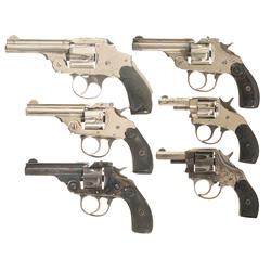 Six Double Action Revolvers