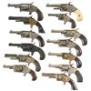 Image 1 : Thirteen Spur Trigger Revolvers