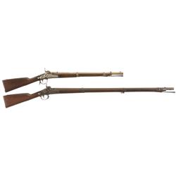 Two Percussion Long Guns