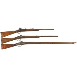 Three Antique Long Guns