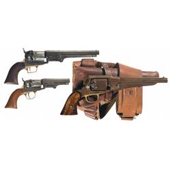 Three Percussion Revolvers