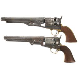 Two Colt Percussion Revolvers