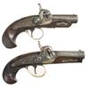 Image 1 : Two Unmarked Percussion Derringers