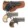 Image 1 : Three Remington Over and Under Derringers