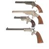 Image 1 : Four Single Shot Pistols