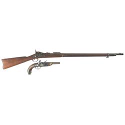 One Rifle and One Pistol