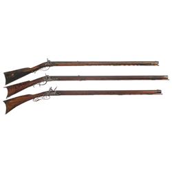 Three Percussion Rifles