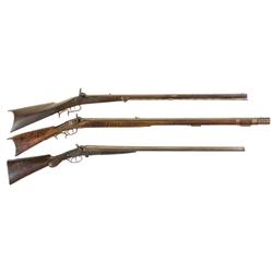 Two Percussion Rifles and One Shogun