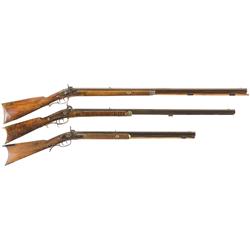 Three Percussion Rifles