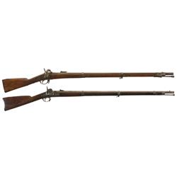 Two Percussion Muskets