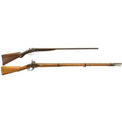 One Shotgun and One Musket