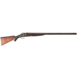 William Moore Side by Side 10 Gauge Market Shotgun