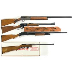 Two Carbines and Two Shotguns