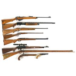 Seven Long Guns & Two Hand Guns