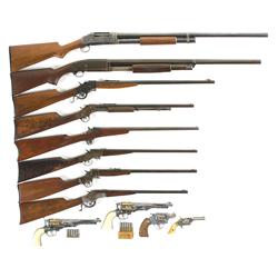 Eight Long Guns, Two Revolvers & Two Air Pistols