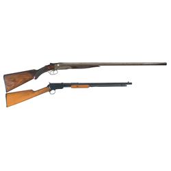 One Rifle and One Shotgun