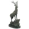 Image 1 : Large Bronze Elk Sculpture