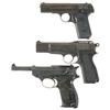 Image 1 : Three Semi-Automatic Pistols