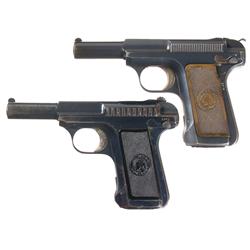 Two Savage Semi-Automatic Pistols