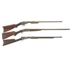Two Rifles and One Shotgun