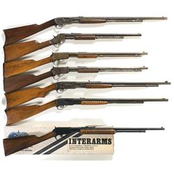 Seven Slide Action Rifles
