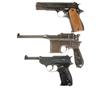 Image 1 : Three European Semi-Automatic Pistols