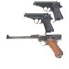 Image 1 : Three German Semi-Automatic Pistols