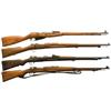 Image 1 : Four Bolt Action Martial Rifles