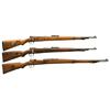 Image 1 : Three Model 98 Bolt Action Rifles