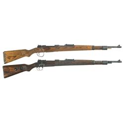 Two 98k Bolt Action Rifles