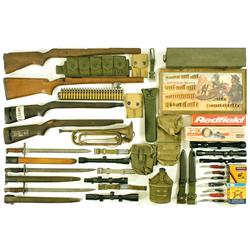 Web Gear, Edged Weapons, Scopes and Other Items