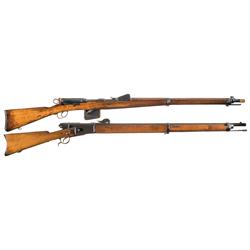 Two Swiss Military Longarms