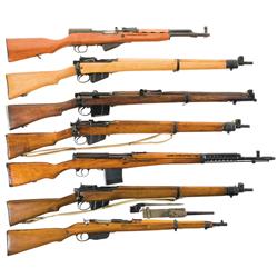 Two Carbines and Five Rifles