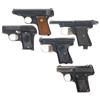 Image 1 : Five European Semi-Automatics