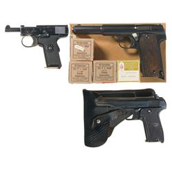 Three Semi-Automatic Pistols