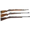 Image 1 : Three Bolt Action Rifles