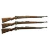 Image 1 : Three Nazi Model 98 Bolt Action Rifles