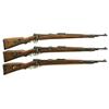 Image 1 : Three Nazi Model 98K Bolt Action Rifle