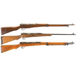 Three Japanese Rifles
