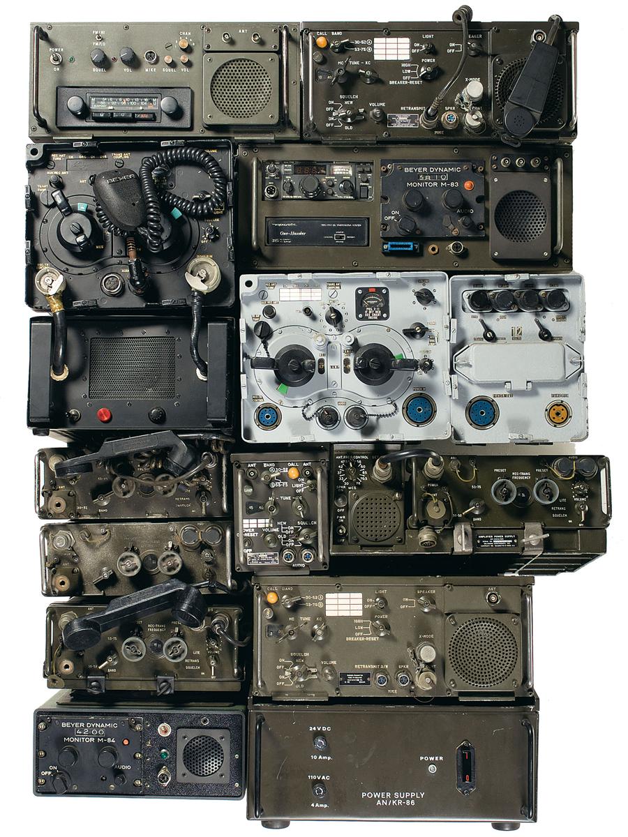 Assortment Military Radio Equipment