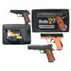 Image 1 : Three Semi-Automatic Pistols and Two Air Pistols