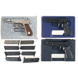 Three European Semi-Automatic Pistols