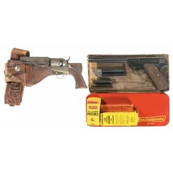 One Revolver and One Pistol