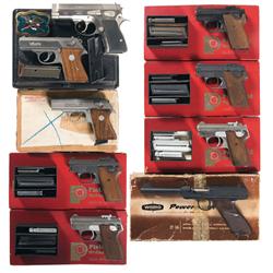 Nine Semi-Automatic Pistols