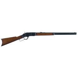 Winchester Model 1873 Lever Action Rifle with Cody Letter
