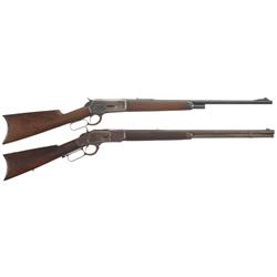 Two Winchester Lever Action Rifles