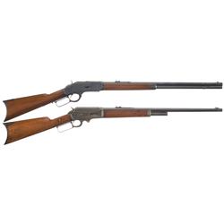 Two Lever Action Rifles