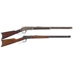 Two Winchester Lever Action Rifles